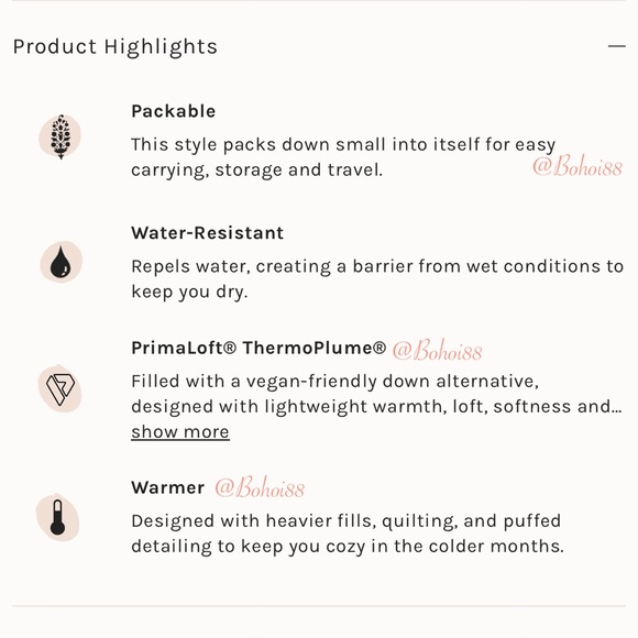 NEW Free People Scrunchy Glossy Pippa Packable
Puffer Jacket - Picture 5 of 10